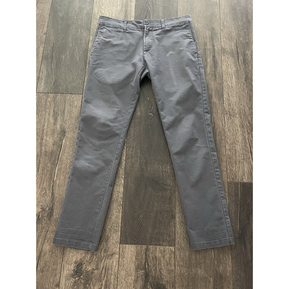 Carhartt WIP Sid Pants Chinos Men's 33X32 Gray Hipster Preppy Grunge Gorpcore